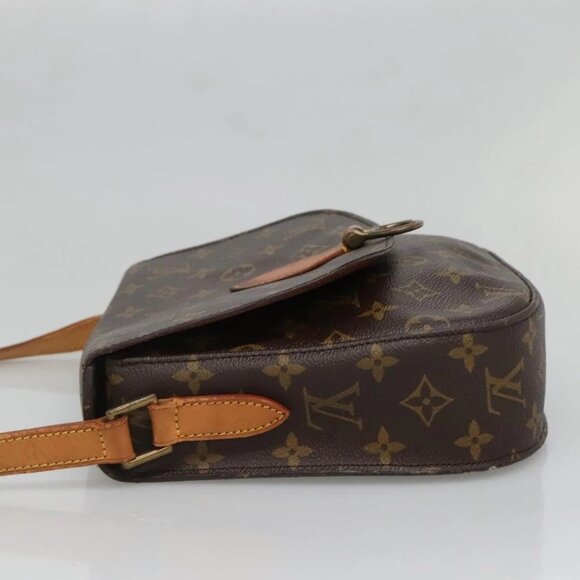 LOUIS VUITTON Monogram Monogram Saint Cloud GM Shoulder Bag M51242 Auth 138379 - Picture 6 of 16